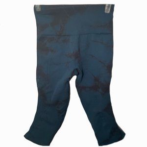 Lululemon Athletic Cropped Tie-Dye Leggings